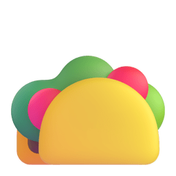 taco as rendered by Microsoft Teams