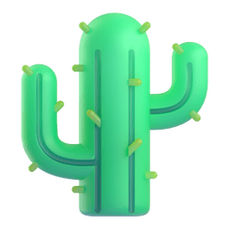 cactus as rendered by Microsoft Teams