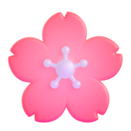 cherry blossom as rendered by Microsoft Teams