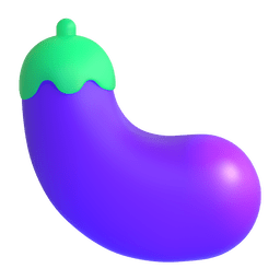 Aubergine as rendered by Microsoft Teams