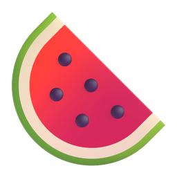 Wassermelone as rendered by Microsoft Teams
