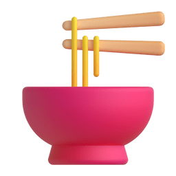 steaming bowl as rendered by Microsoft Teams