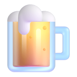 beer mug as rendered by Microsoft Teams