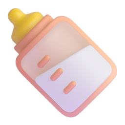 baby bottle as rendered by Microsoft Teams