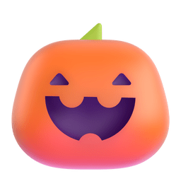 zucca di Halloween as rendered by Microsoft Teams