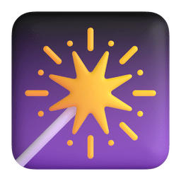 sparkler as rendered by Microsoft Teams