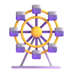 ferris wheel as rendered by Microsoft Teams