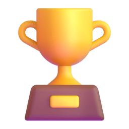 trophy as rendered by Microsoft Teams