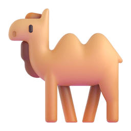 two-hump camel as rendered by Microsoft Teams