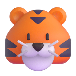 rosto de tigre as rendered by Microsoft Teams