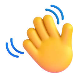 Waving Hand as drawn by Microsoft Teams in 15.1