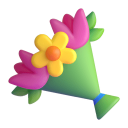 Blumenstrauß as rendered by Microsoft Teams