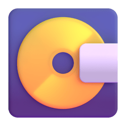 computer disk as rendered by Microsoft Teams
