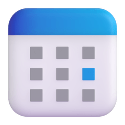 calendar as rendered by Microsoft Teams
