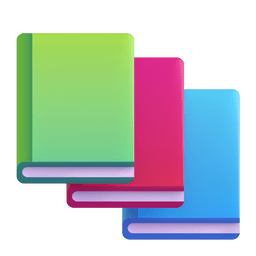 books as rendered by Microsoft Teams