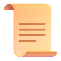 scroll as rendered by Microsoft Teams