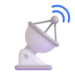 satellite antenna as rendered by Microsoft Teams