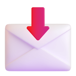 envelope com seta as rendered by Microsoft Teams