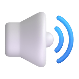 speaker high volume as rendered by Microsoft Teams