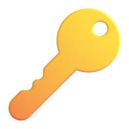 key as rendered by Microsoft Teams