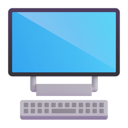 desktop computer as rendered by Microsoft Teams
