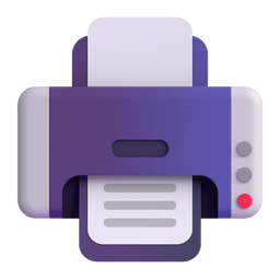 printer as rendered by Microsoft Teams