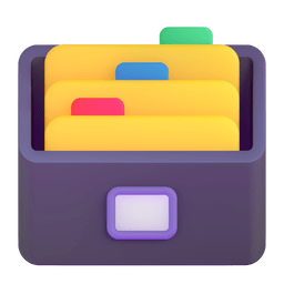 card file box as rendered by Microsoft Teams
