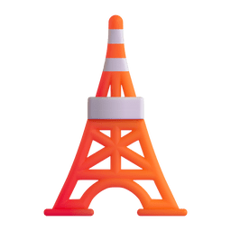 Torre di Tokyo as rendered by Microsoft Teams