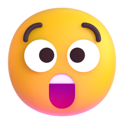 erstauntes Gesicht as rendered by Microsoft Teams