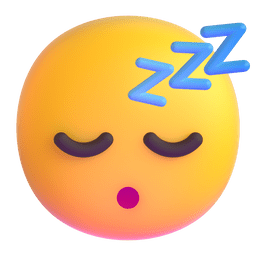 schlafendes Gesicht as rendered by Microsoft Teams