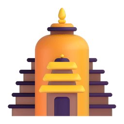 hindu temple as rendered by Microsoft Teams