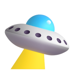 flying saucer as rendered by Microsoft Teams