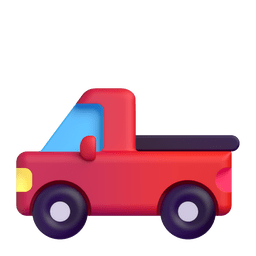 pickup truck as rendered by Microsoft Teams
