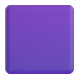 purple square as rendered by Microsoft Teams