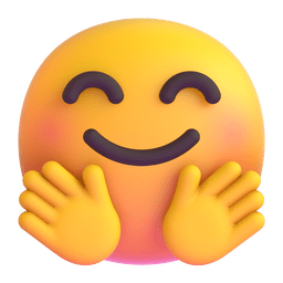 faccina che abbraccia as rendered by Microsoft Teams