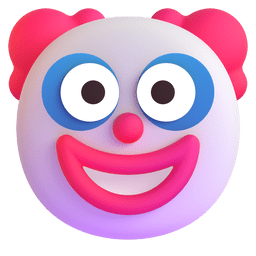 faccina pagliaccio as rendered by Microsoft Teams