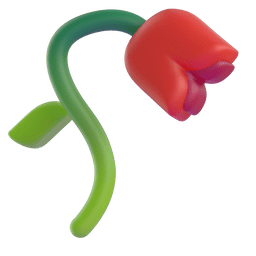 wilted flower as rendered by Microsoft Teams