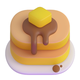 pancakes as rendered by Microsoft Teams