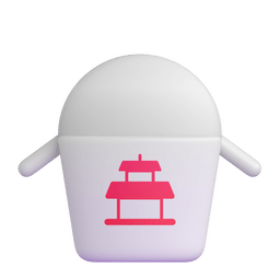 takeout box as rendered by Microsoft Teams