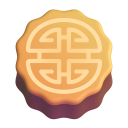 moon cake as rendered by Microsoft Teams