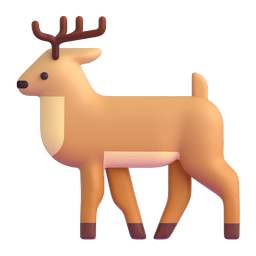 deer as rendered by Microsoft Teams