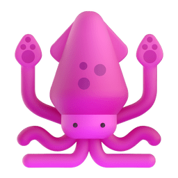 squid as rendered by Microsoft Teams