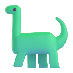 sauropod as rendered by Microsoft Teams