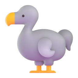 dodo as rendered by Microsoft Teams