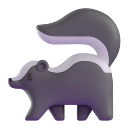 skunk as rendered by Microsoft Teams