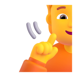 deaf person as rendered by Microsoft Teams