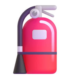 fire extinguisher as rendered by Microsoft Teams