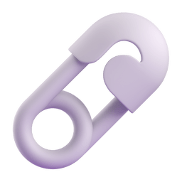 safety pin as rendered by Microsoft Teams