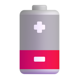low battery as rendered by Microsoft Teams