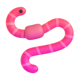 Worm as drawn by Microsoft Teams in 15.1